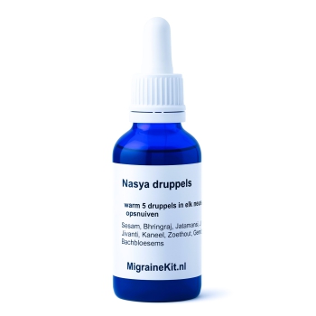 Neusdruppels bij Migraine